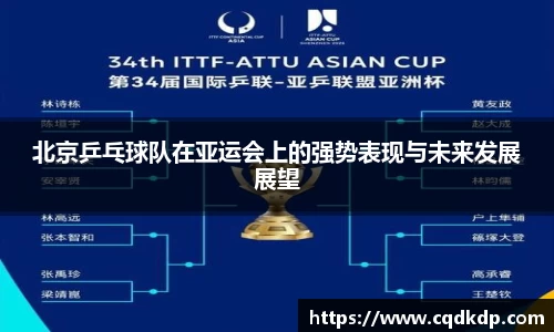 北京乒乓球队在亚运会上的强势表现与未来发展展望
